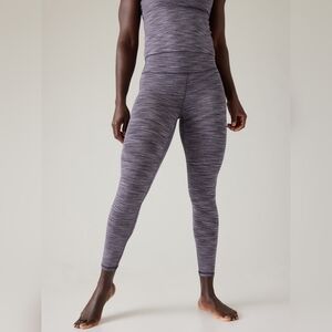 Athleta Transcend Textured 7/8 Tight NWT Size XXS (Nova Dye Violet)
